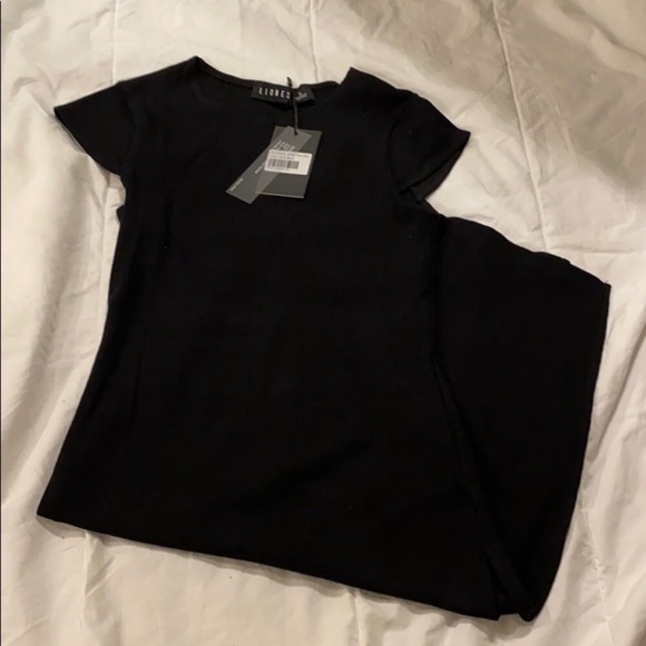 Lioness Black Mini Dress NWT - Picture 5 of 5